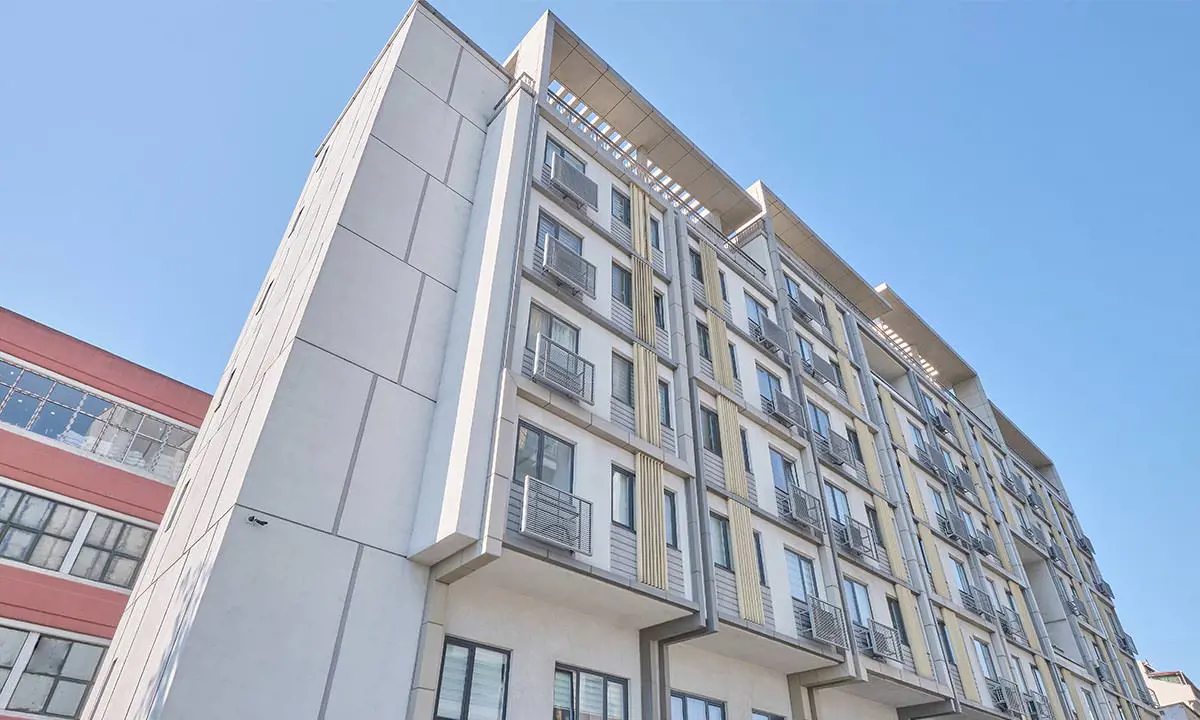 Nef Suites Haliç 47 cephe uygulaması